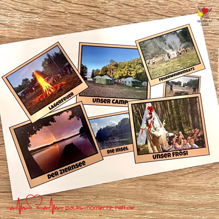 Postkarte aus dem Feriencamp